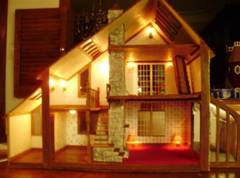 modern dollhouse lighting