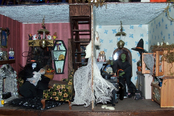 ghost doll house