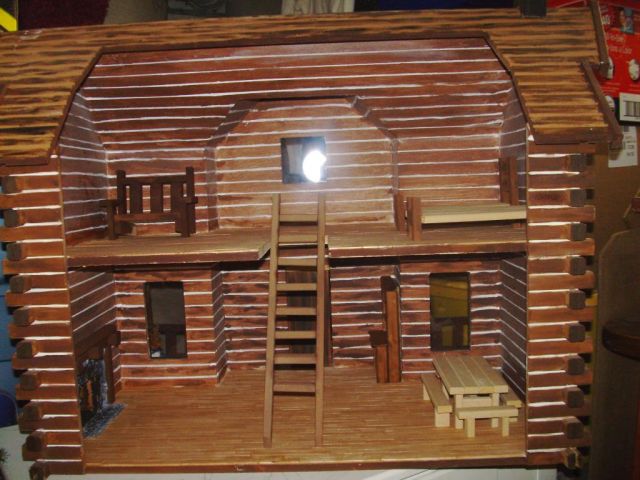 Shenandoah Log Cabin The Greenleaf Miniature Community