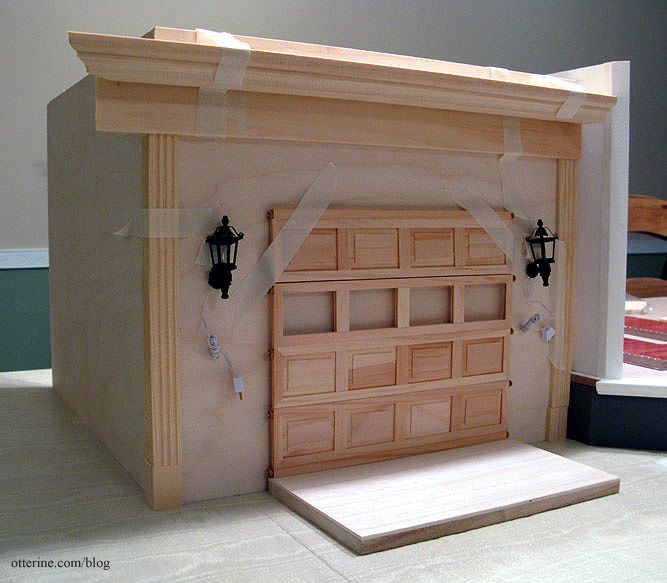 miniature garage door